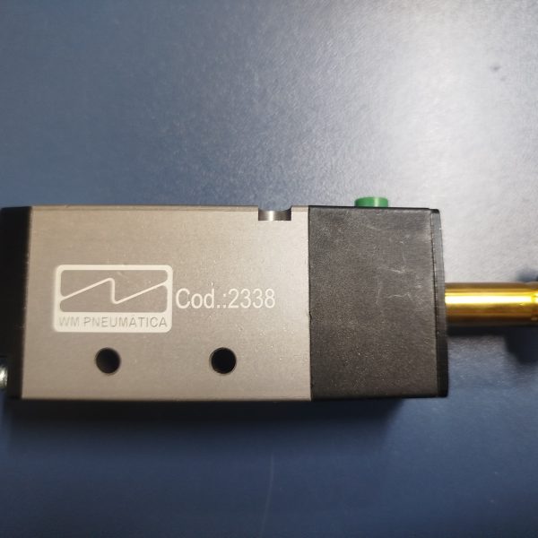 Válvula Pneum, 5/2v, G1/4, Simples Solen, S/ Bobina
